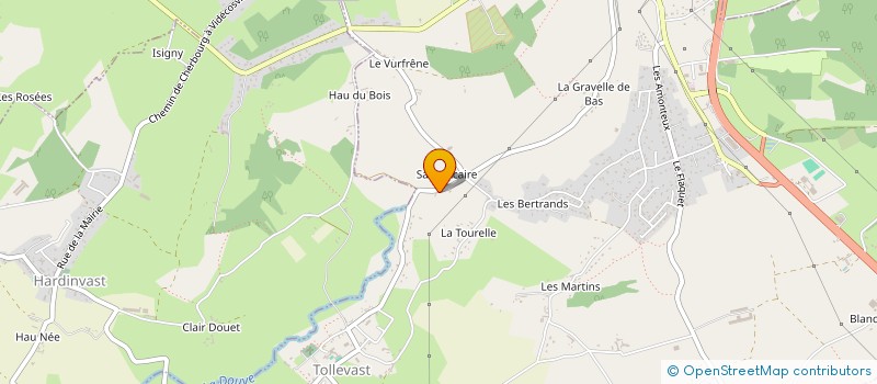 localisation de l'entreprise MADAME MICHELLE HIRARD à CHERBOURG-EN-COTENTIN