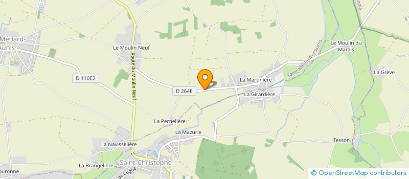 localisation de l'entreprise MADAME MICHELLE HORRENT à CLAVETTE