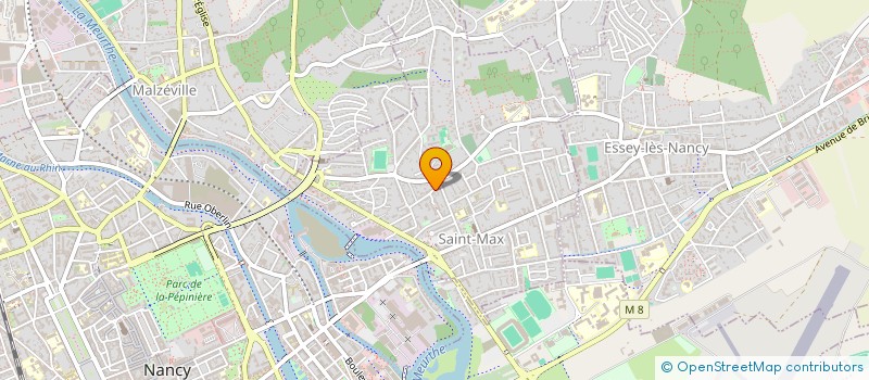 localisation de l'entreprise MADAME MICHELLE HOWE  SAINT-MAX