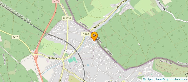 localisation de l'entreprise MADAME MICHELLE IANNO  CARLING