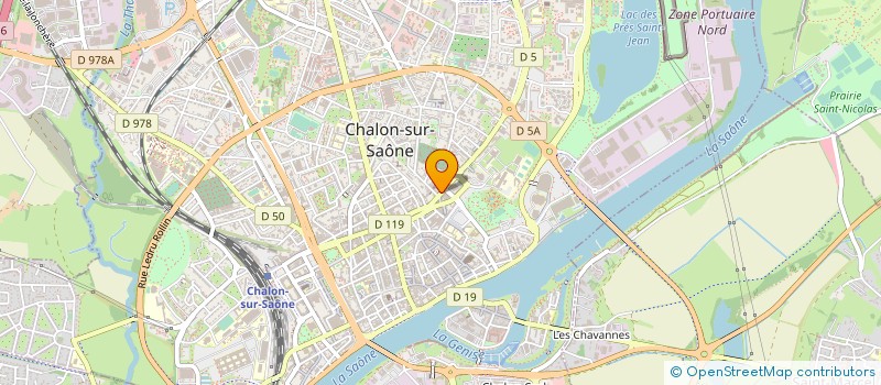 localisation de l'entreprise MADAME MICHELLE JAVILLIER  CHALON-SUR-SAONE