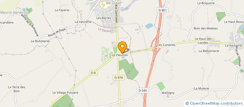 localisation de l'entreprise MADAME MICHELLE JEAN  LE DEZERT