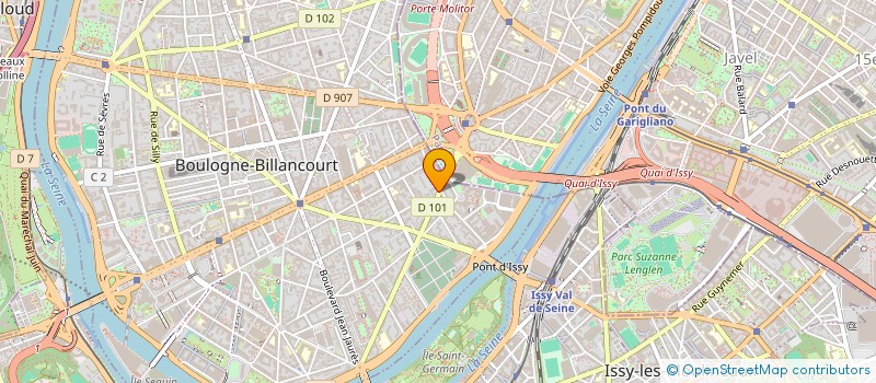localisation de l'entreprise MADAME MICHELLE JOURDAIN à BOULOGNE-BILLANCOURT