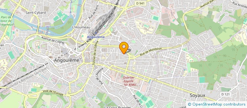 localisation de l'entreprise MADAME MICHELLE KEAVENEY à ANGOULEME