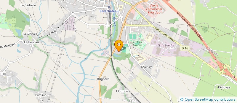 localisation de l'entreprise MADAME MICHELLE KERHARON  PONTCHATEAU