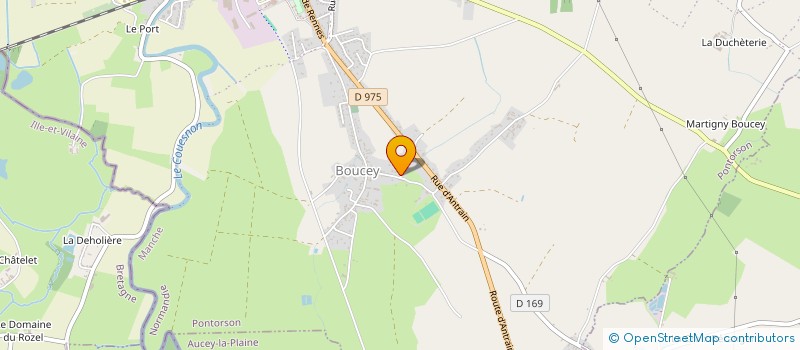 localisation de l'entreprise MADAME MICHELLE LAUNAY HERRERA SIERRA  PONTORSON