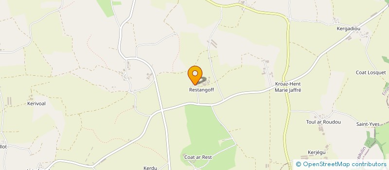 localisation de l'entreprise MADAME MICHELLE LE BOURDONNEC  POULLAOUEN