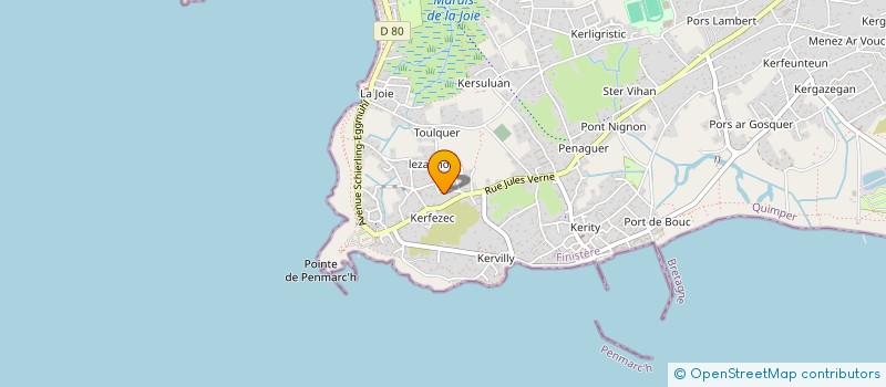 localisation de l'entreprise MADAME MICHELLE LE FLOCH  PENMARCH