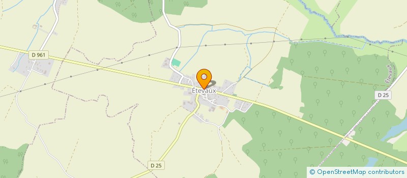 localisation de l'entreprise MADAME MICHELLE LECHAUVE  ETEVAUX