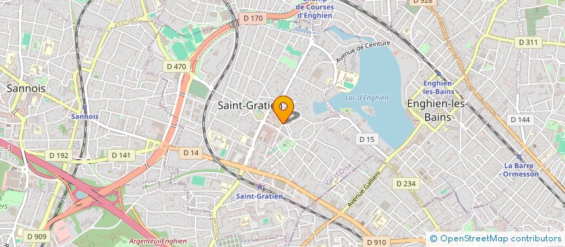 localisation de l'entreprise MADAME MICHELLE LEONARDON à SAINT-GRATIEN