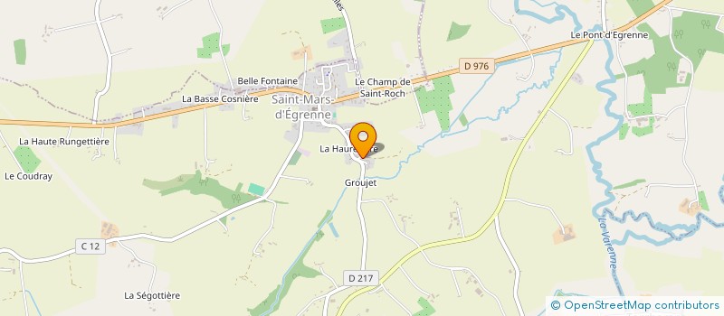 localisation de l'entreprise MADAME MICHELLE LEROYER à SAINT MARS D'EGRENNE