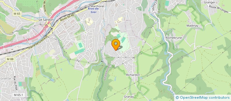 localisation de l'entreprise MADAME MICHELLE LOUIS  CHATEAUNEUF