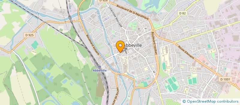 localisation de l'entreprise MADAME MICHELLE MARECAUX à ABBEVILLE