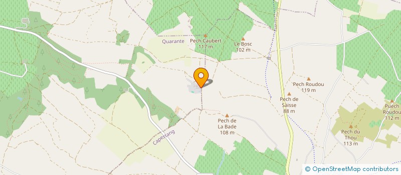 localisation de l'entreprise MADAME MICHELLE MC BABE  QUARANTE