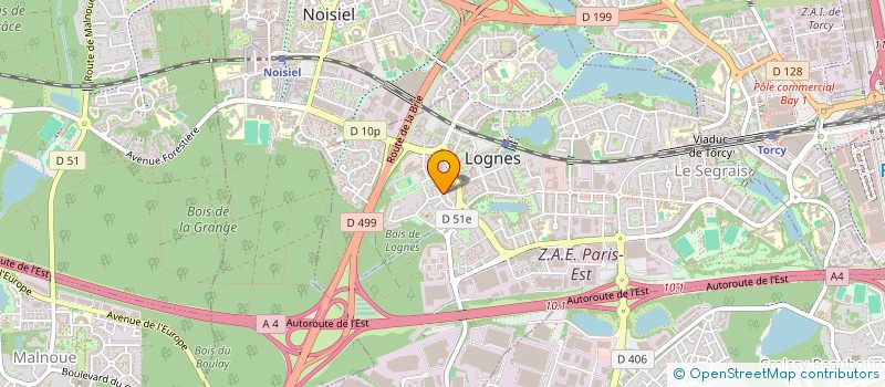 localisation de l'entreprise MADAME MICHELLE MEKAME à LOGNES