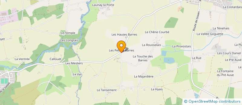 localisation de l'entreprise MADAME MICHELLE MENUET  BREAL-SOUS-MONTFORT