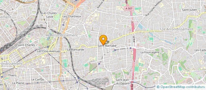localisation de l'entreprise MADAME MICHELLE MICHELI à MARSEILLE