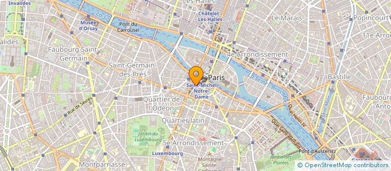 localisation de l'entreprise MADAME MICHELLE MICHELLE LINDSAY  PARIS