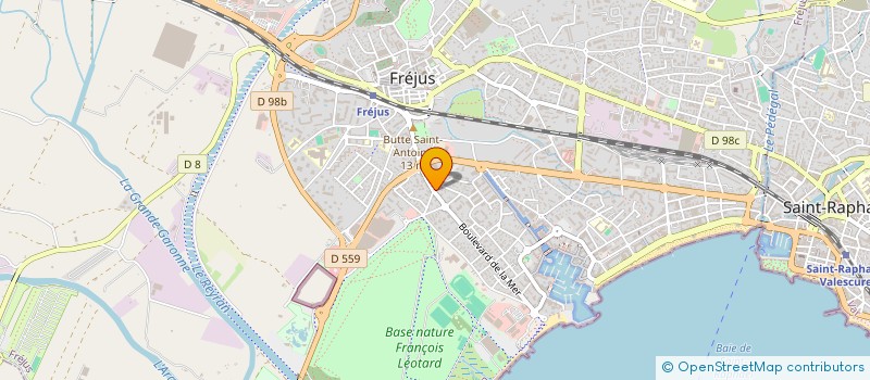 localisation de l'entreprise MADAME MICHELLE MIGOT à FREJUS