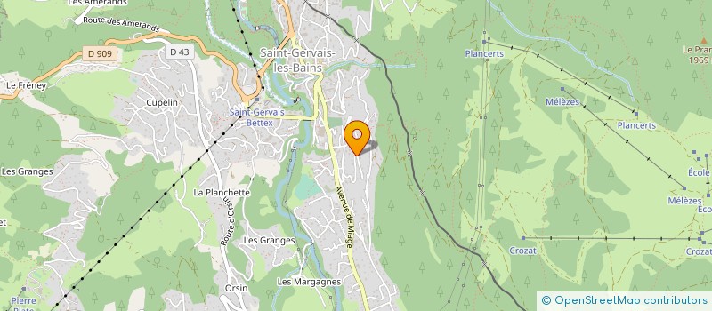 localisation de l'entreprise MADAME MICHELLE MONTI  AUZAS