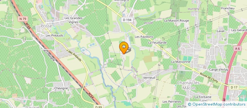 localisation de l'entreprise MADAME MICHELLE MORIER à PRISSE