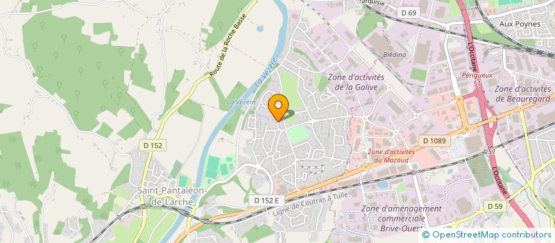 localisation de l'entreprise MADAME MICHELLE MUHA  SAINT-PANTALEON-DE-LARCHE