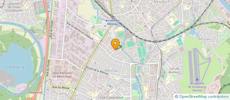 localisation de l'entreprise MADAME MICHELLE MUNSCH à STRASBOURG