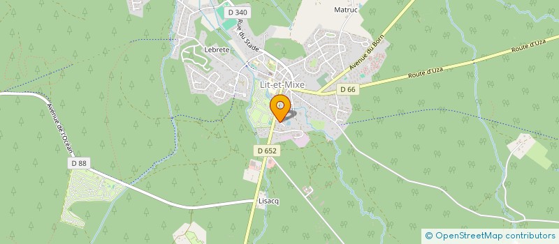 localisation de l'entreprise MADAME MICHELLE NAQUET  LIT-ET-MIXE