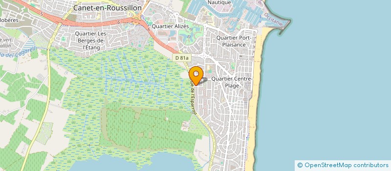 localisation de l'entreprise MADAME MICHELLE NATALE à CANET-EN-ROUSSILLON