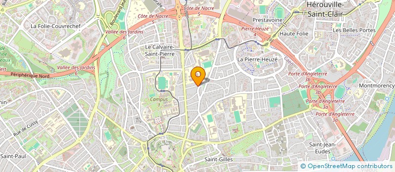 localisation de l'entreprise MADAME MICHELLE OKOUA à CAEN