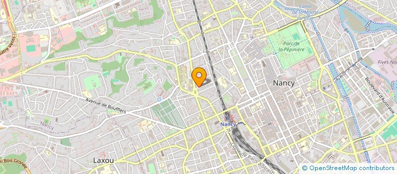 localisation de l'entreprise MADAME MICHELLE PANON  NANCY