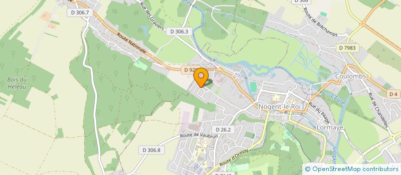 localisation de l'entreprise MADAME MICHELLE PAUTONNIER à NOGENT-LE-ROI