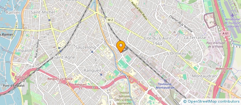 localisation de l'entreprise MADAME MICHELLE PENA à TOULOUSE