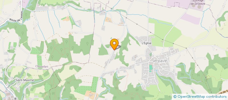 localisation de l'entreprise MADAME MICHELLE PEREZ  SERPAIZE