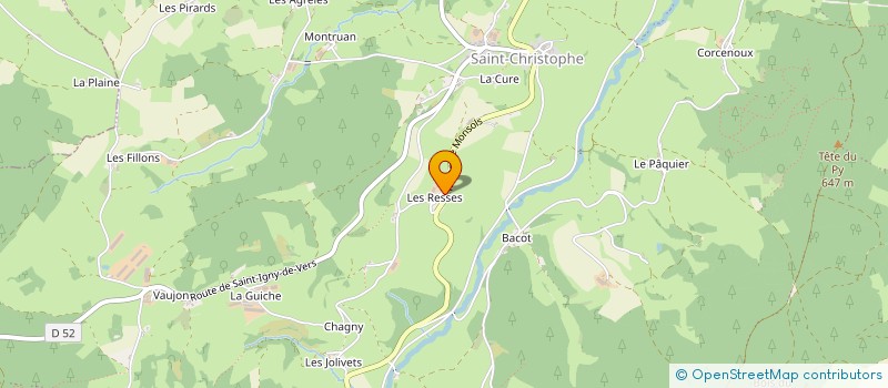 localisation de l'entreprise MADAME MICHELLE PETIT à DEUX-GROSNES