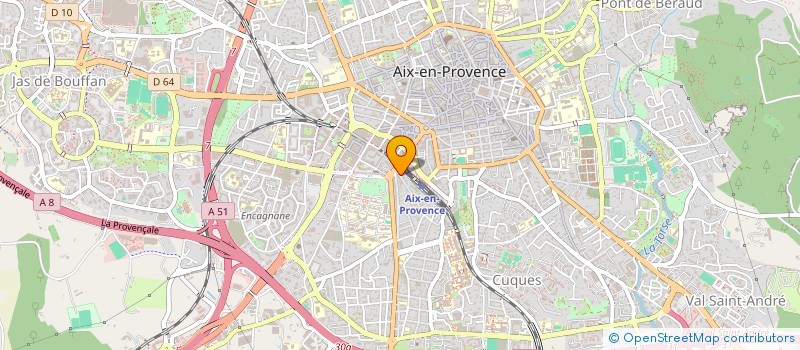 localisation de l'entreprise MADAME MICHELLE PEYRET à AIX-EN-PROVENCE
