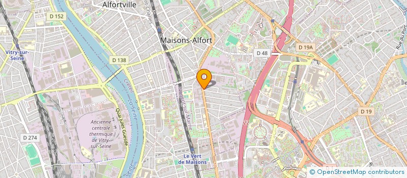 localisation de l'entreprise MADAME MICHELLE PICARD  MAISONS-ALFORT