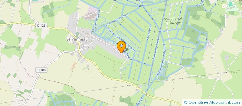 localisation de l'entreprise MADAME MICHELLE PIEDFERT  LE VANNEAU-IRLEAU