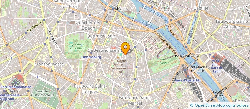 localisation de l'entreprise MADAME MICHELLE PRADOURAT à PARIS