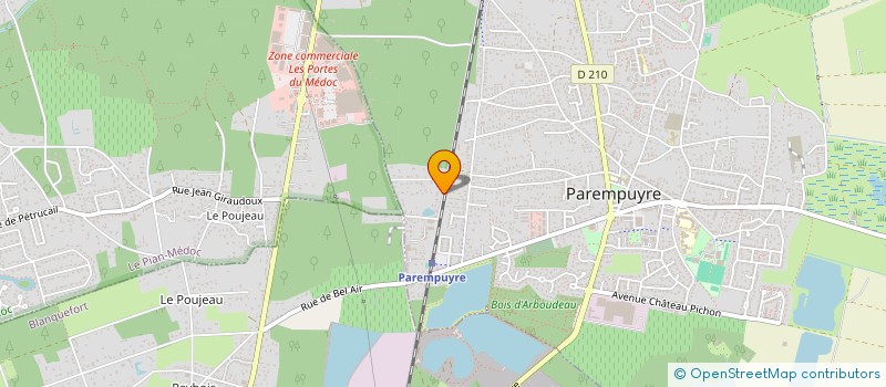 localisation de l'entreprise MADAME MICHELLE PRATO  PAREMPUYRE