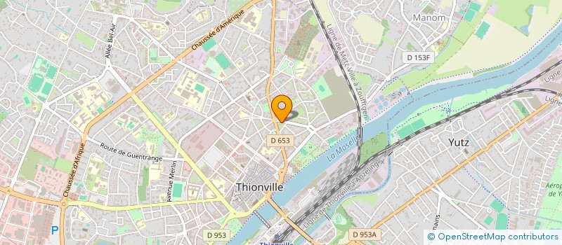 localisation de l'entreprise MADAME MICHELLE PREVOST à THIONVILLE