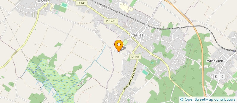 localisation de l'entreprise MADAME MICHELLE PROU à ETAULES