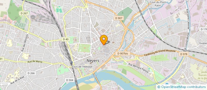 localisation de l'entreprise MADAME MICHELLE RAVISY à NEVERS