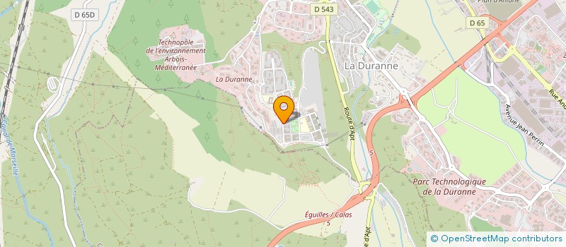 localisation de l'entreprise MADAME MICHELLE REBILLOUT à AIX EN PROVENCE