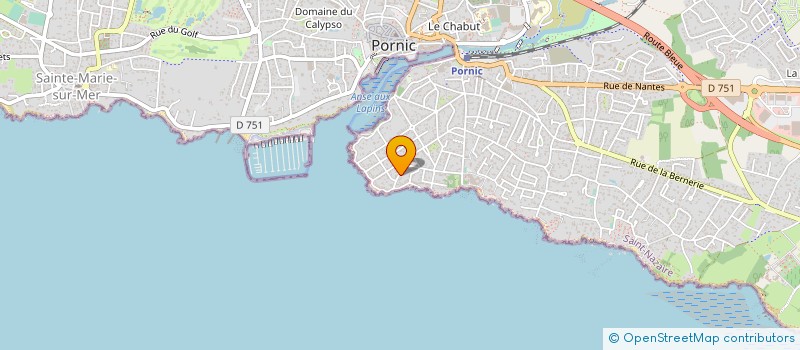 localisation de l'entreprise MADAME MICHELLE RENAUD à PORNIC