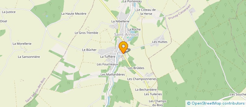 localisation de l'entreprise MADAME MICHELLE RENE  SAINT-ARNOULT