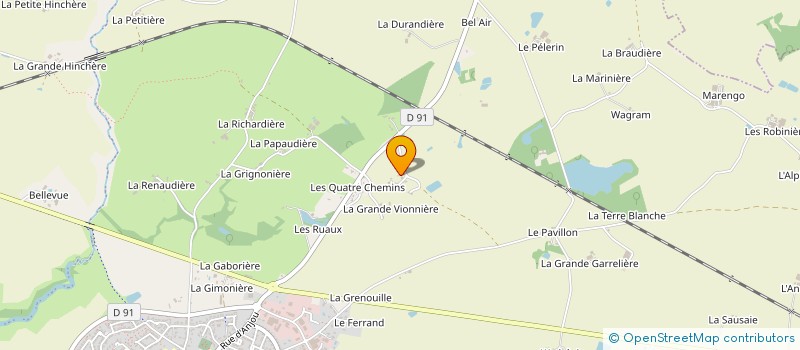 localisation de l'entreprise MADAME MICHELLE RETAILLEAU  SEVREMOINE