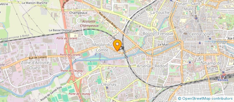 localisation de l'entreprise MADAME MICHELLE ROCHARD à RENNES