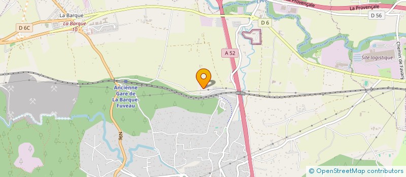 localisation de l'entreprise MADAME MICHELLE ROMBI  FUVEAU