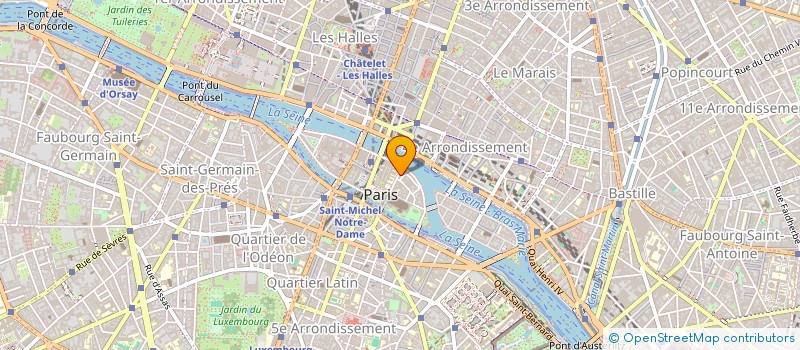 localisation de l'entreprise MADAME MICHELLE ROONEY  PARIS